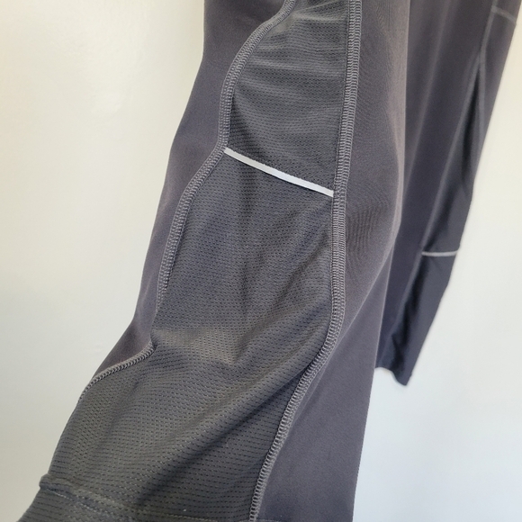 Athleta Gray Runabout Activewear Straight Leg Pants Size MP - Picture 5 of 12